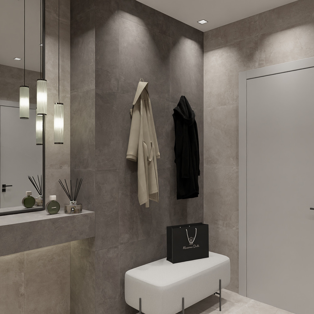 Global Tile Atlant светло-серый