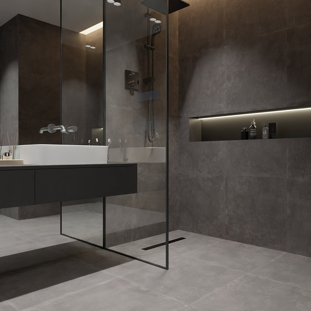 Global Tile Atlant темно-серый