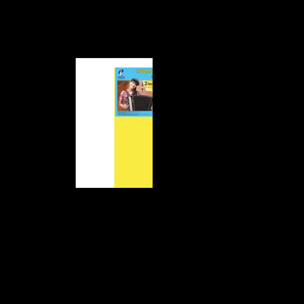 Листовая желтая 2 мм (на 10,5 м2)